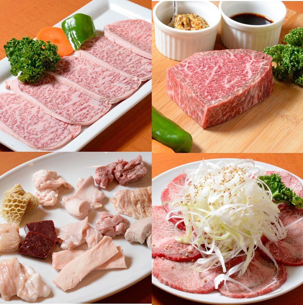 盛り合わせがおすすめ！鮮度抜群のお肉を是非ご堪能ください♪