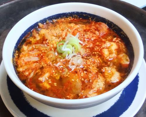 spicy egg soup