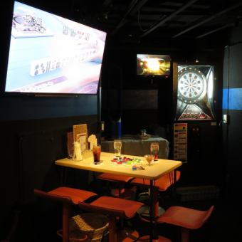 You can enjoy darts and mahjong while eating delicious sake and snacks! Please come and have a drink after work or a second party.
