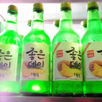 【単品飲み放題】 チャミスル含む 1430円！？　他店にはない驚愕コスパ◎