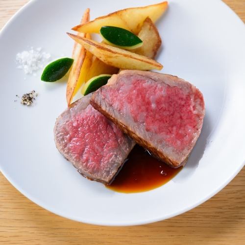 <肉>和牛ステーキ～ポムソテー付き～
