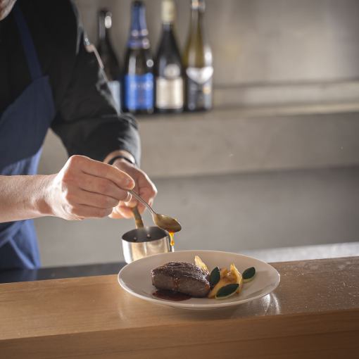 シェフOMAKASE フルコース