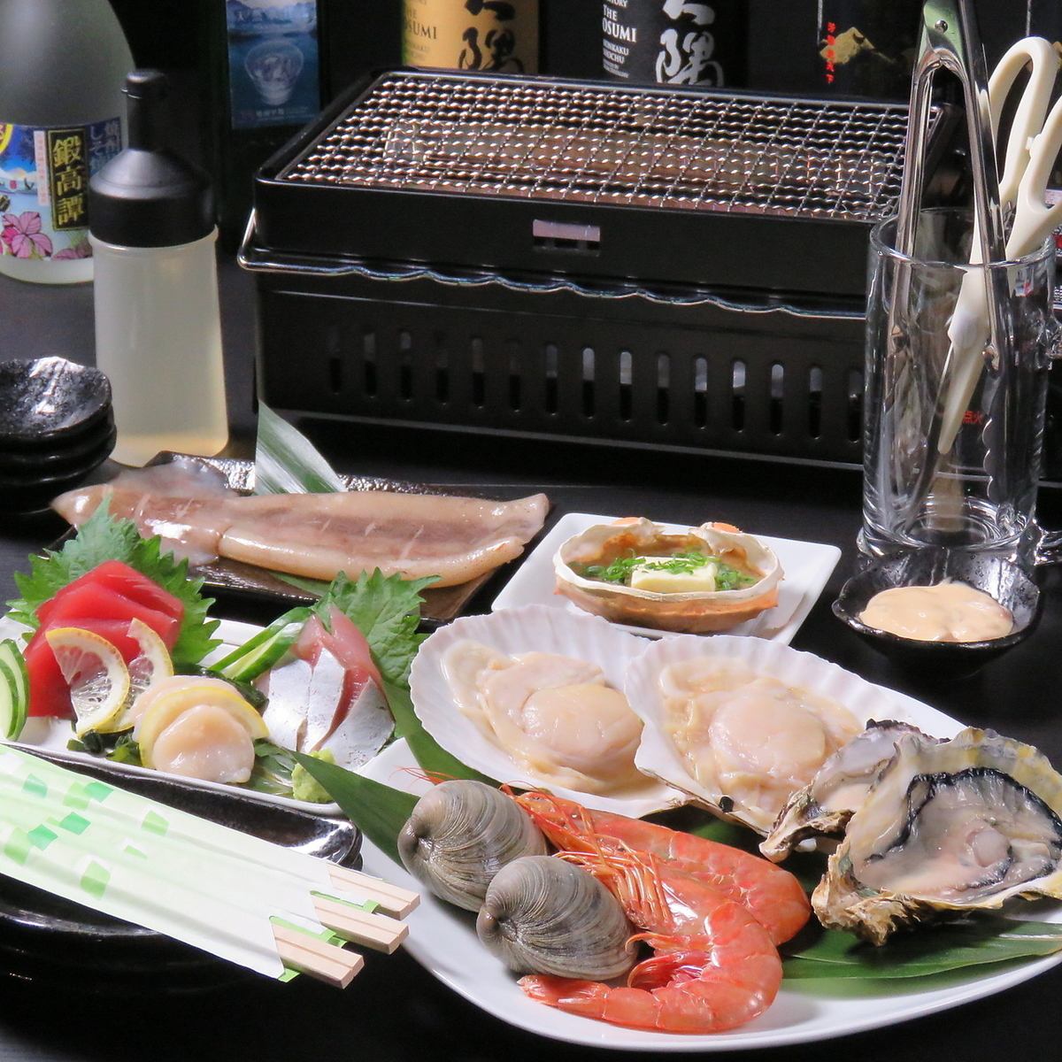 【日野駅より徒歩5分】旬の産地直送新鮮魚介が楽しめます♪ネット予約受付中
