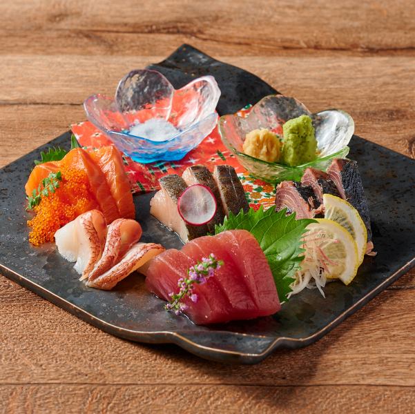 季節のお造り盛り合わせ