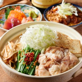[Year-end party/banquet] "Selectable Hot Pot Course" 5,800 yen ⇒ 4,800 yen with 2 hours of all-you-can-drink, 9 dishes