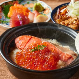 [Lunch Party] 9-course meal including a choice of earthenware pot with 3 hours of all-you-can-drink