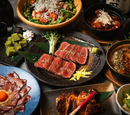 【限時優惠】3小時暢飲，含10道菜套餐：享用“芝麻黃尾魚”和“砂鍋烤鯖魚”