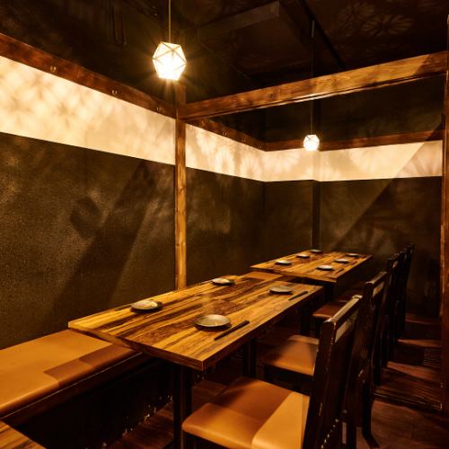 大人数各種宴会個室完備♪