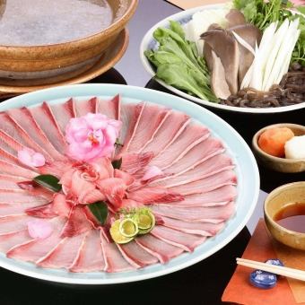 Limited time offer! "Yellowtail Shabu-shabu Course" 10 dishes and all-you-can-drink for 3 hours 5,500 yen → 4,400 yen