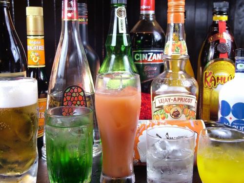 カクテル,果実酒100種以上