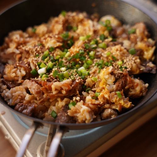 [Recommended ending!] Sukiyaki fried rice