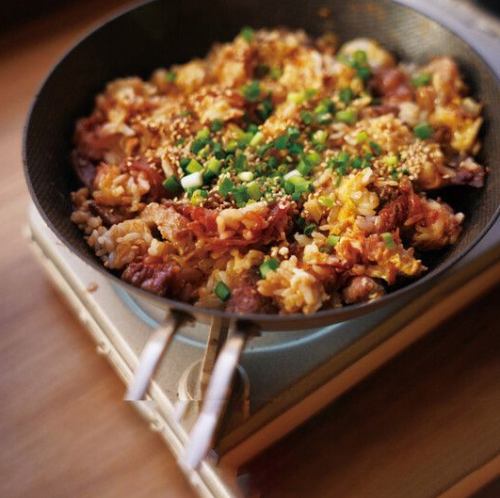 [Recommended final dish!] Sukiyaki fried rice