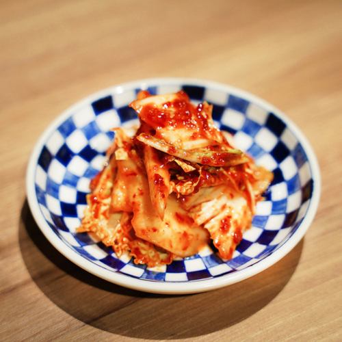 A completely different taste! Raw kimchi