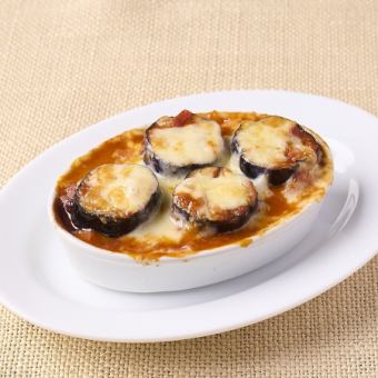 ナスのトマトクリームグラタン