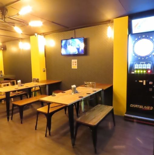 [Relaxed Banquet Plan] 6 dishes + all-you-can-eat sweets + 3 hours of all-you-can-drink & all-you-can-play activities like darts and karaoke