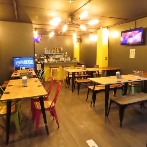 【結婚式二次会プラン】新郎新婦無料！料理6品+３H飲み放題付き★ダーツ・カラオケなど遊び放題