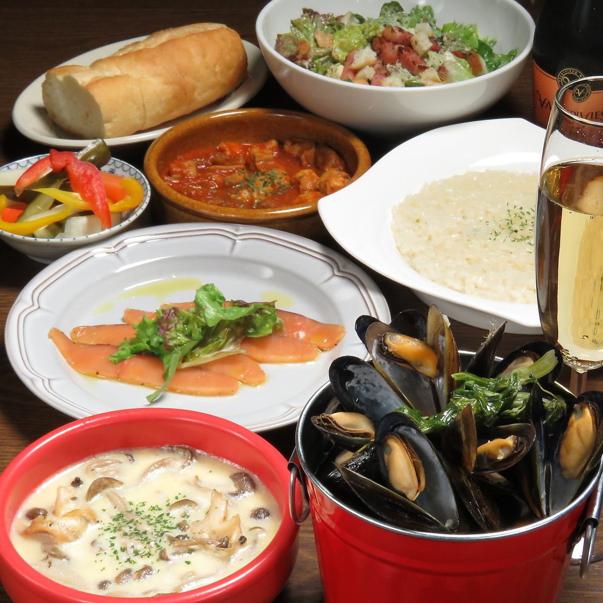 一次会でも可能なコースあり！20～30名での貸切予約も可能！