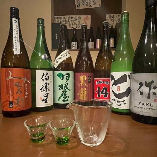 [Sake] All-you-can-drink also available