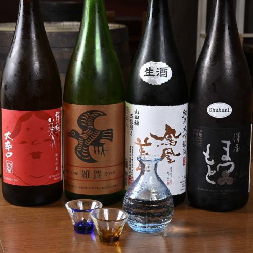 [Sake] Fine sake from all over Japan