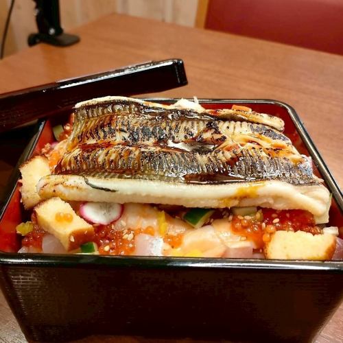 오우에스토 그룹 25주년 기념!! 스시바루류 「특상 바라치라시」