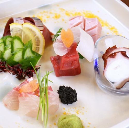 [Appetizers and Sashimi]