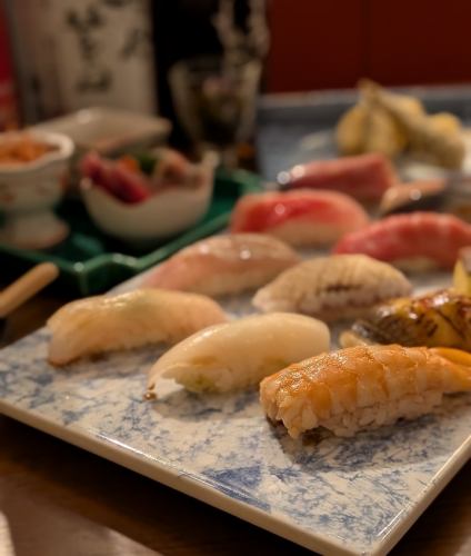 季節限定【春の味覚と希少魚介コース　-梅花　baika‐】プレミアム飲み放題付き！全16品