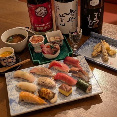 [Very Popular] Sushi Banquet Course ♪