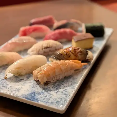 【鮨バルコース ‐暁月 akatuki-】当日予約OK！120分飲み放題付き☆全14品