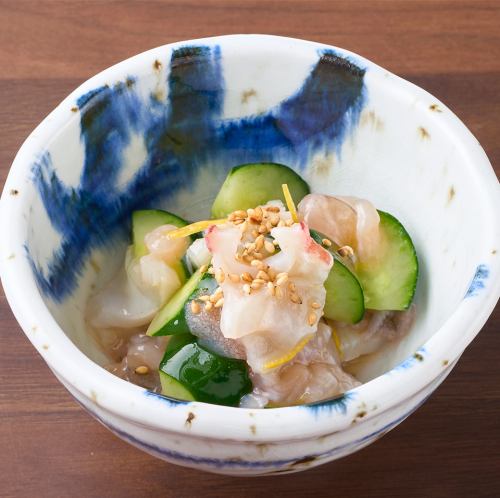 【おすすめ】柚子たこきゅうり/コリコリ中華クラゲ