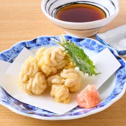 白子天ぷら/ちくわの磯辺揚