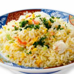 蟹チャーハン