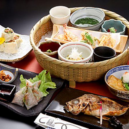 [April to September only] [Reservation required] Natto Kaiseki Kairaku no Utage 3,500 yen