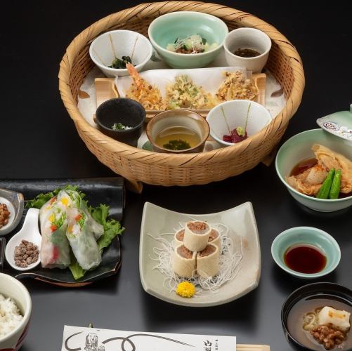 【4月~9月限定】 【予約制】 納豆会席・偕楽の宴 4500円
