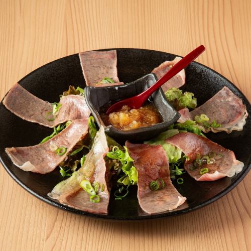 Grilled Kuroge Wagyu beef shabu from Kyushu