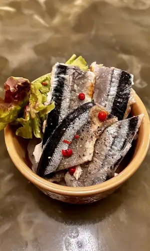サンマのガーリック煮