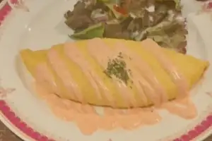 明太子奶酪煎蛋卷