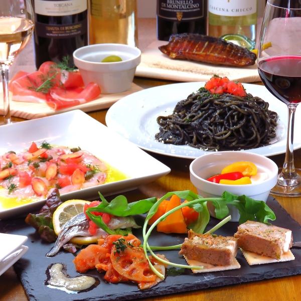 ◇◆If you are looking for a lunchtime drink in Monzennakacho◇◆15~20 types of wine and chat while enjoying appetizers♪