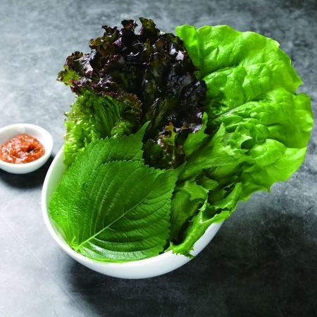 포장 야채 (치샤 유채)