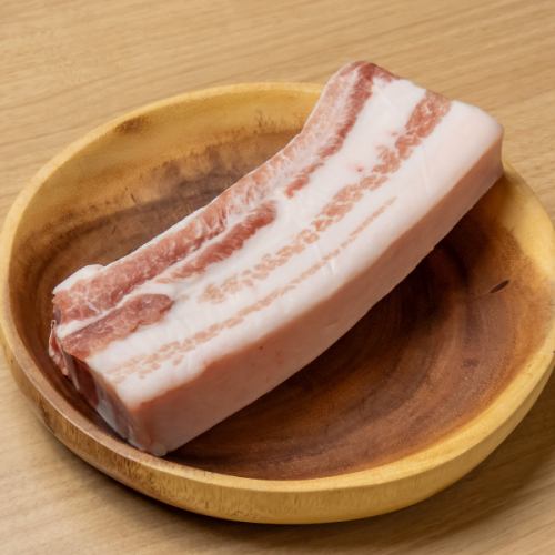 熟成サムギョプサル(豚バラ)　Aged pork belly 150g
