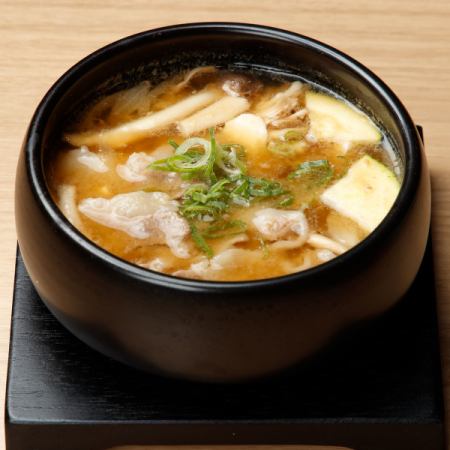 牛バラのテンジャンチゲ