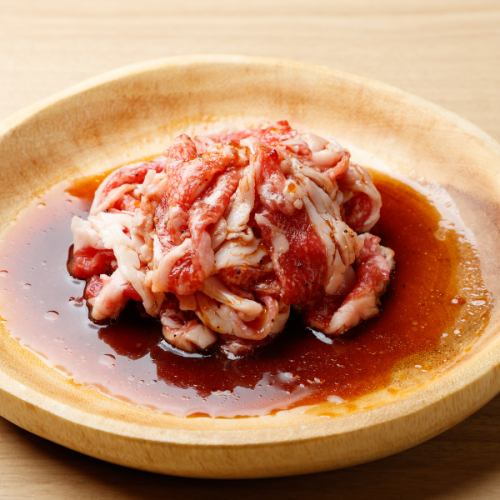 牛プルコギカルビ　Marinated Korean BBQ Short Ribs　100ｇ