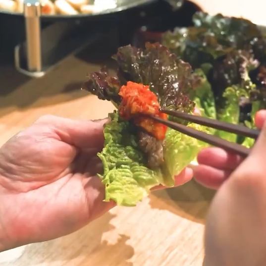 【240時間熟成】サムギョプサル、モックサル♪包み野菜、白菜キムチなどもセットでお得!各種890円~