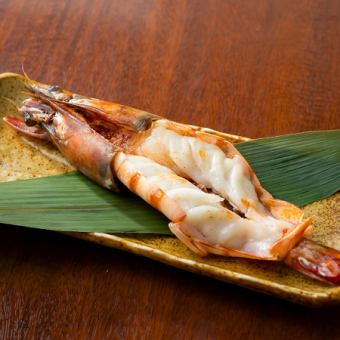 1 wild grilled shrimp