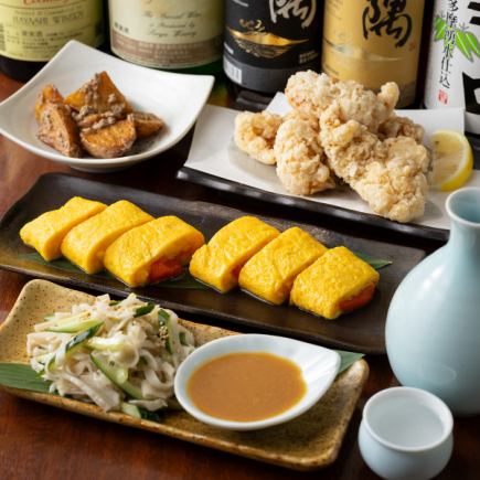 ２H飲み放題付き！　こだわりメニューを集めたハクナマタタ大定番コース！！