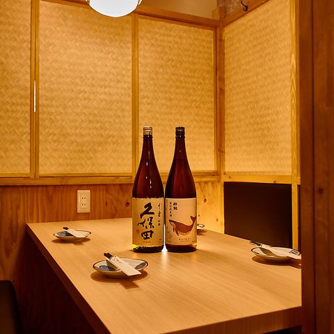 扉付き完全個室あります!