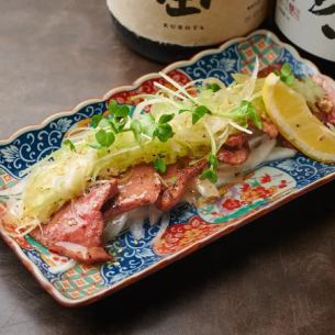 牛タンネギ塩焼き