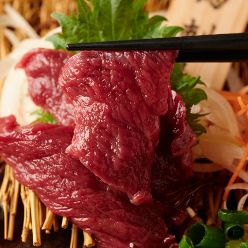 馬刺し3点盛り合わせ