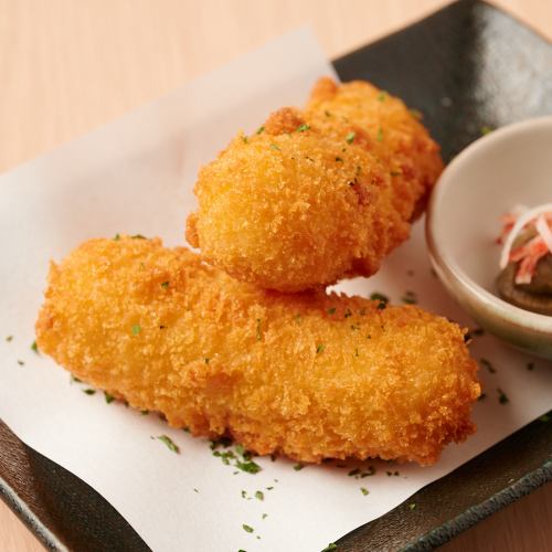 大きなカキフライ