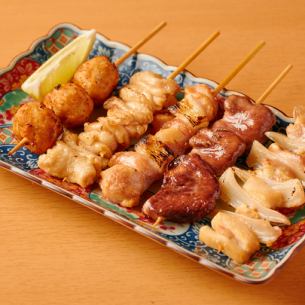串焼き5点盛り合わせ