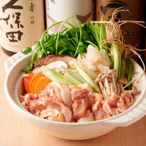 いわい鶏の地鶏鍋